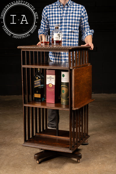 Early 20th Century Revolving Bookcase