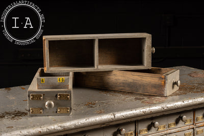 Metallic Industrial Hardware Cabinet
