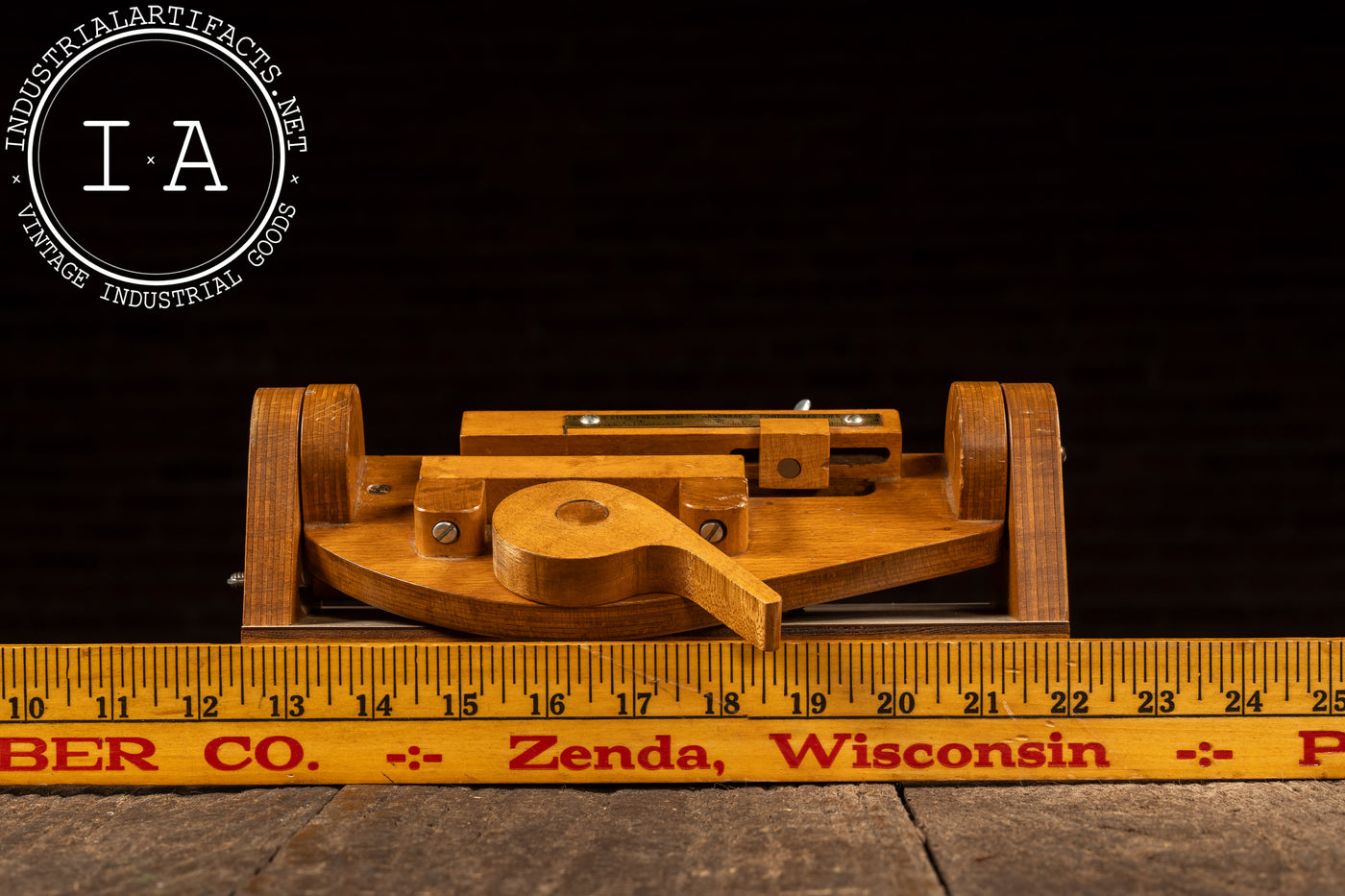 Wooden Brake Press Demonstrator Model