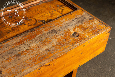 Early 20th Century Maple Workbench