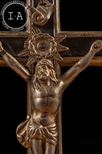 Antique Altar Crucifix