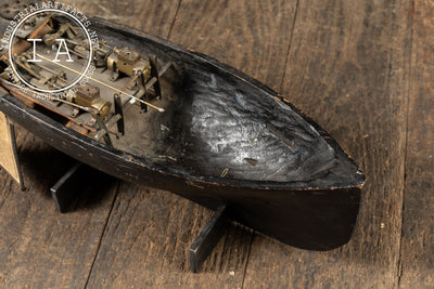 Mid-19th Century C. F. Gardiner Vibrating Propeller Patent Model, Numbered