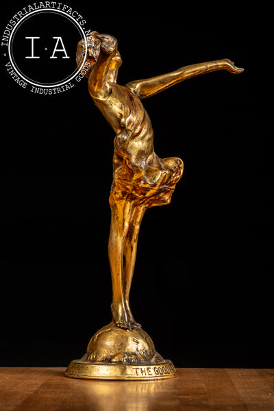 The Good Fairy | Brass McCutcheon Statuette; Signed, Dated