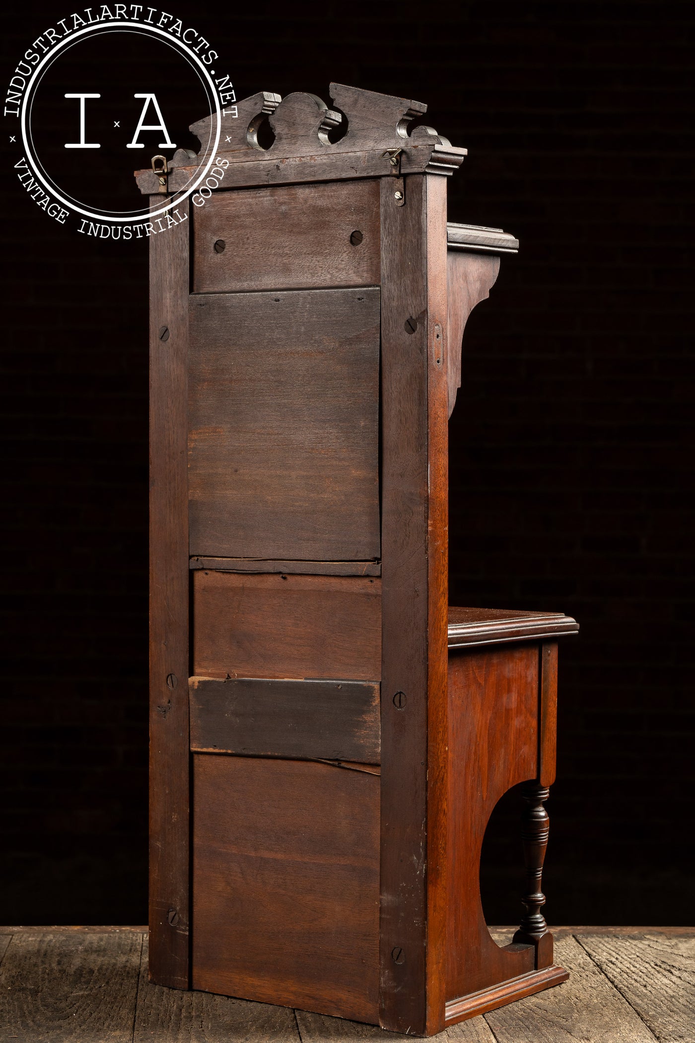 Late 19th Century Victorian Shaving Stand Cabinet