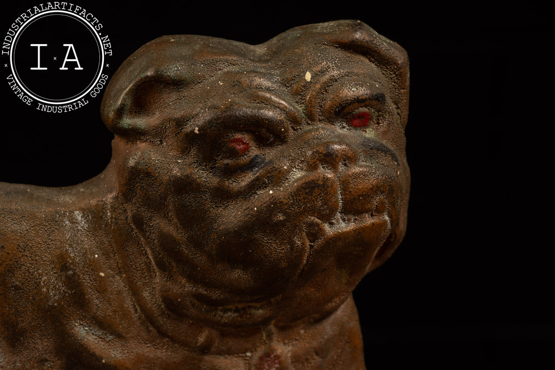 Early 20th Century Cast Iron Bulldog Door Stop – Industrial Artifacts