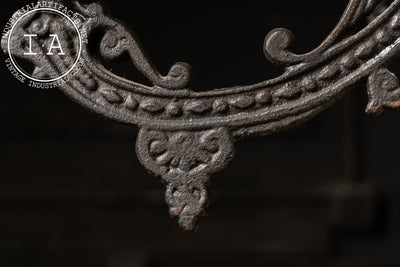 Late 19th Century Double-Sided Cast Iron Sconce