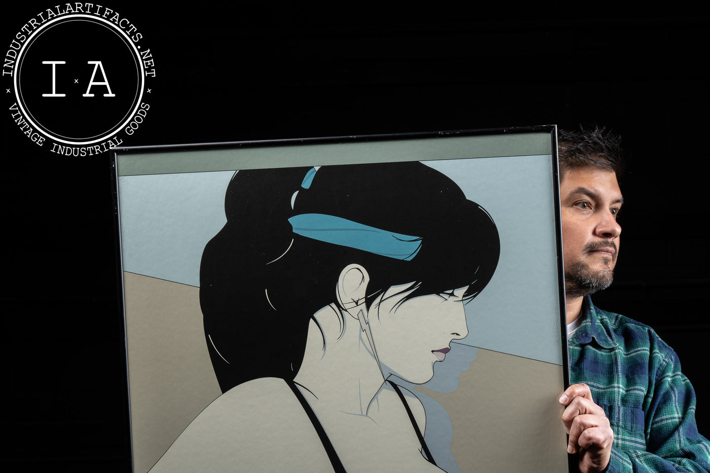 Portfolio I | Framed Patrick Nagel Poster