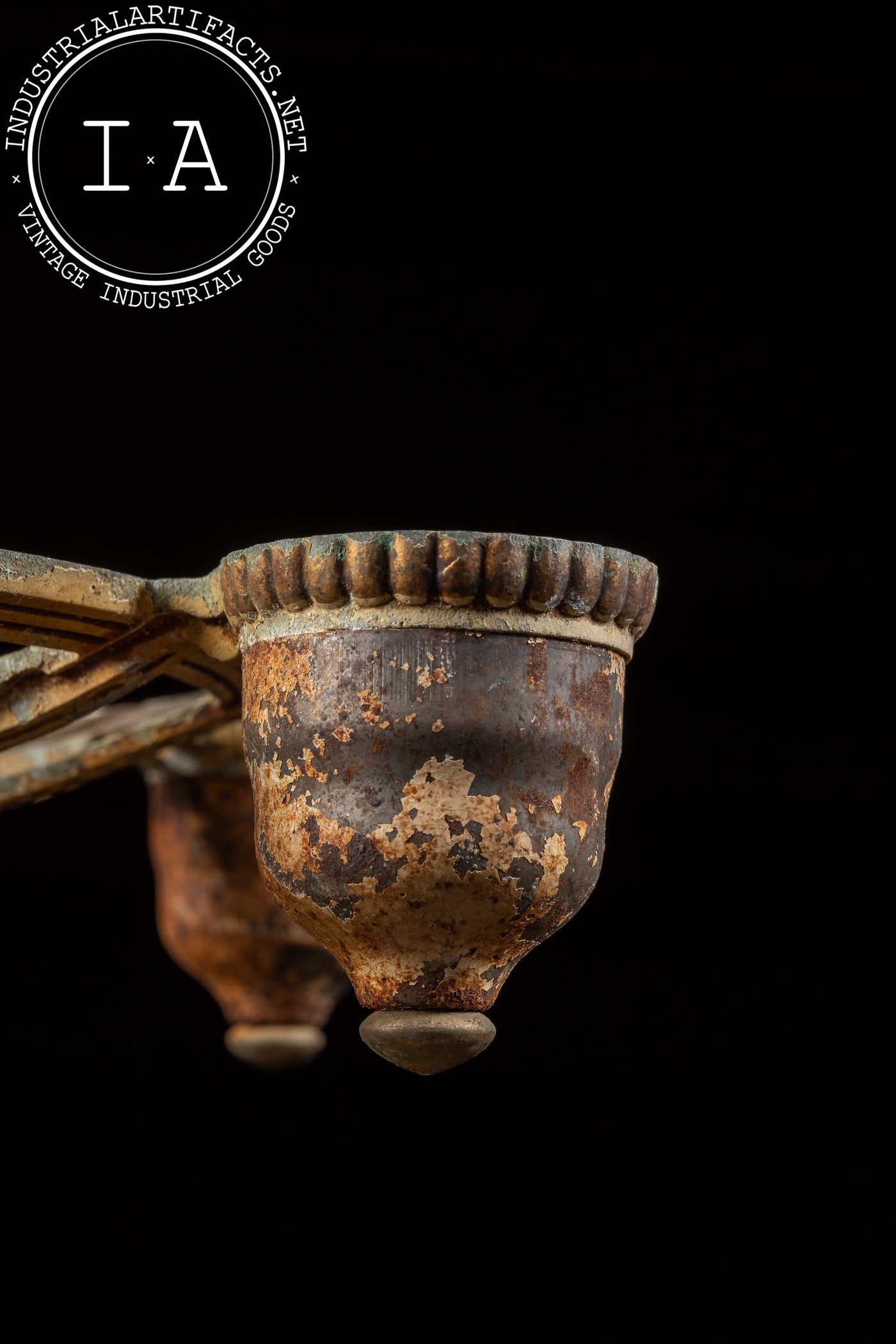 Art Deco Five Socket Hanging Fixture