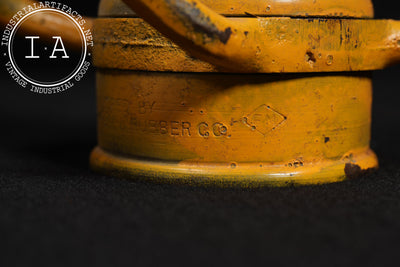 Antique Cast Iron Fire Hose Nozzle by Boston Woven Hose & Rubber Co.