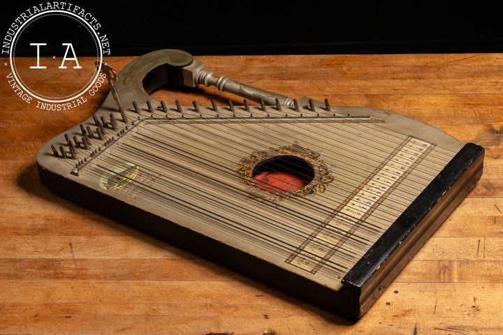 Late 19th Century Menzenhauer's Guitar Zither - Special St. Louis