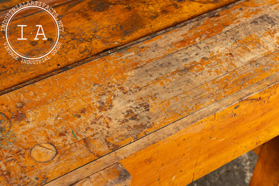 Early 20th Century Maple Workbench