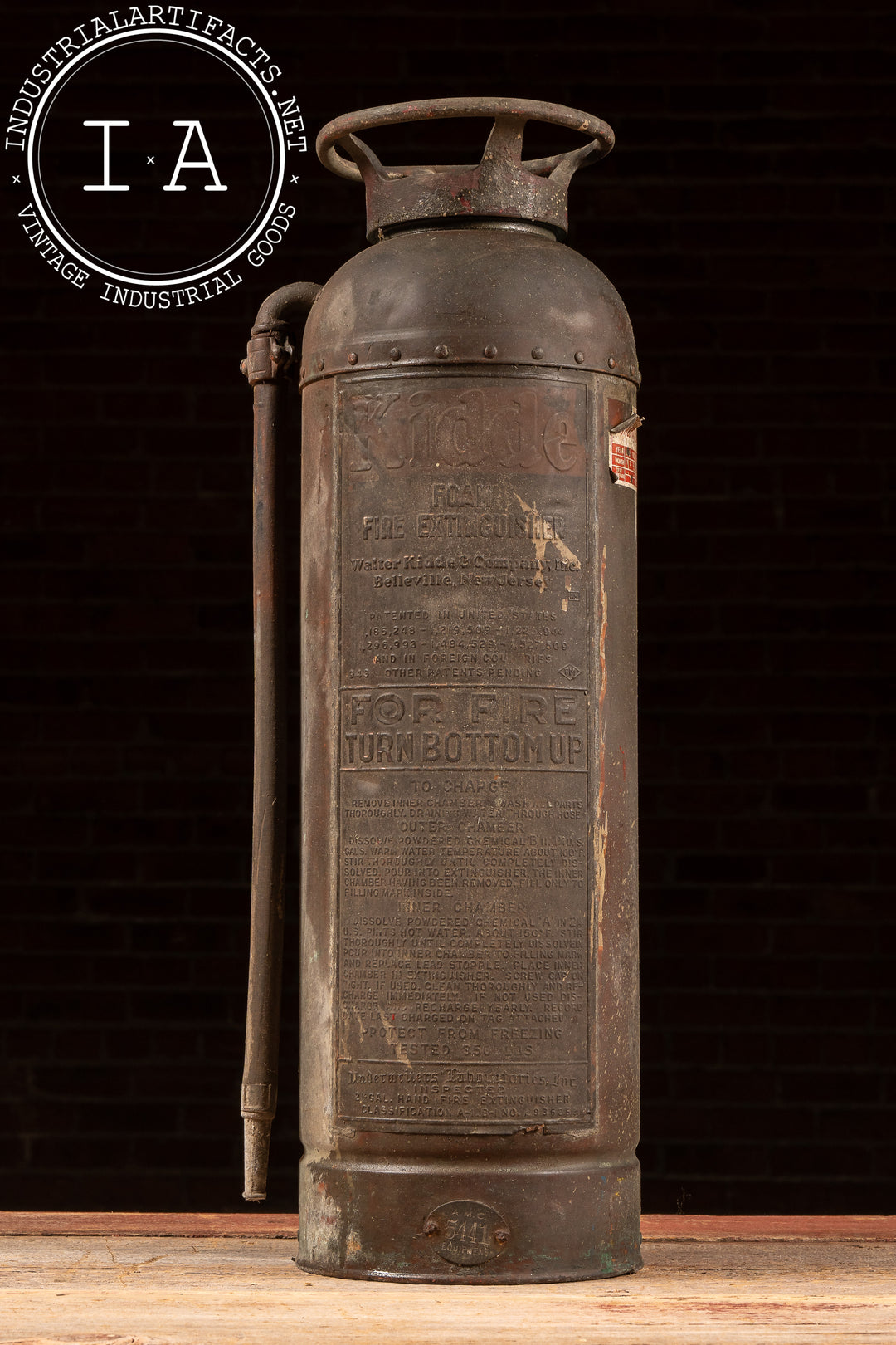 Antique Fire Extinguisher by Kidde – Industrial Artifacts