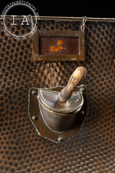 Antique Three-Option Coffee Bean Dispenser