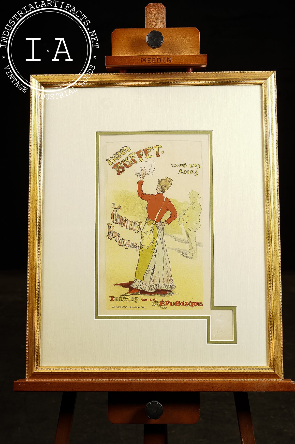 Les Maîtres de l'Affiche #151 - Eugénie Buffet | Late 19th C. Stevens Poster