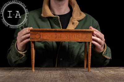 Late 19th Century Salesman Sample Wash Bin Table by Excelsior