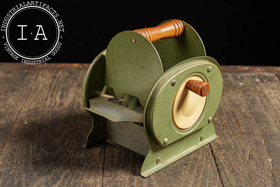 Vintage Johnson Card Shuffler