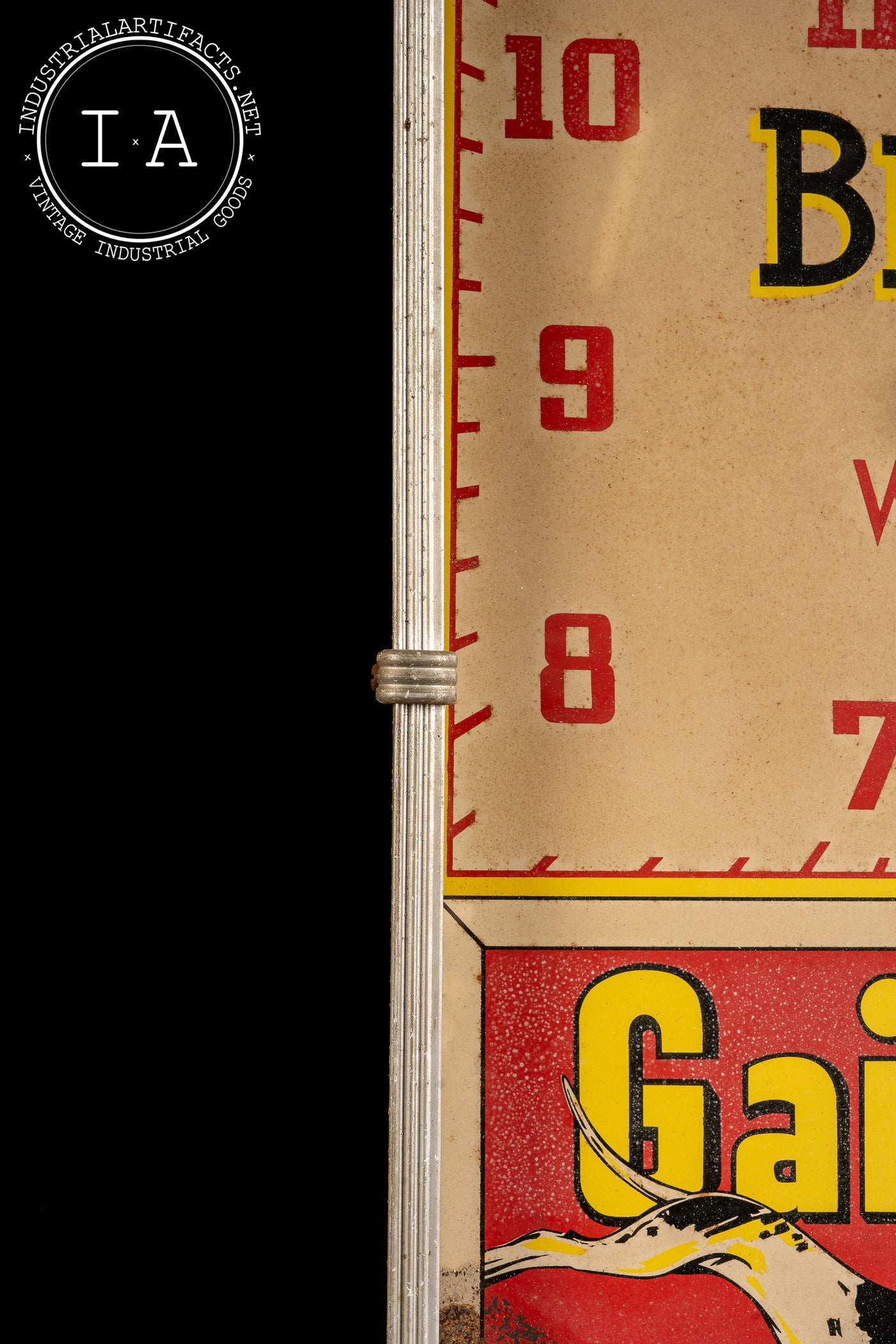Vintage Gaines Dog Food Advertising Clock