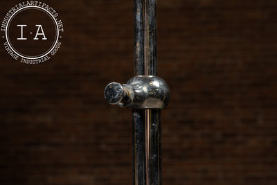 Vintage Art Deco Nickel-Plated Garment Rack