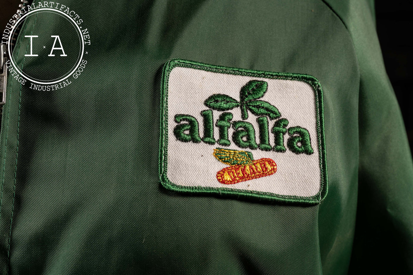 Vintage Dekalb Ag “Alfalfa” Windbreaker Jacket