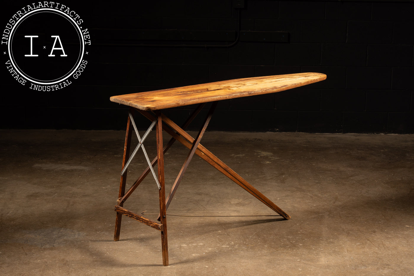 Primitive Oak Ironing Board