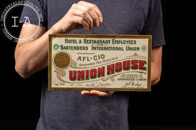 Vintage Union House Sign