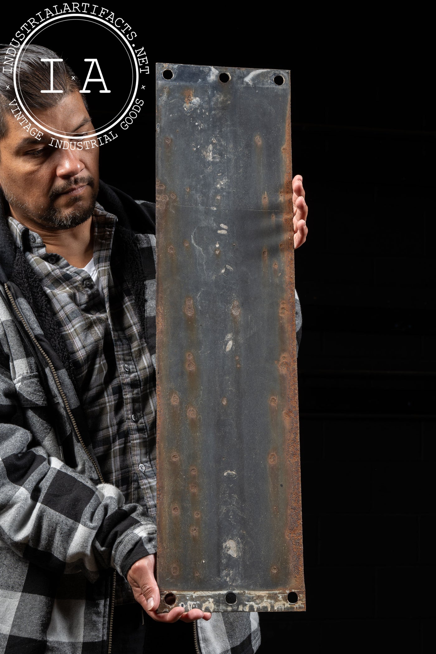 Antique SSP Power Line Danger Sign