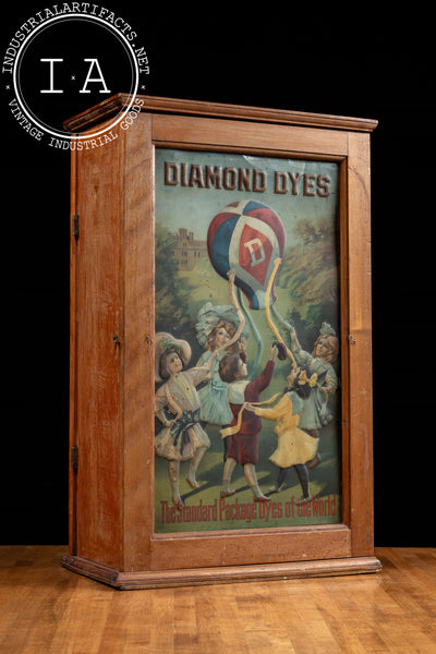 Early 20th Century Diamond Dyes Cabinet