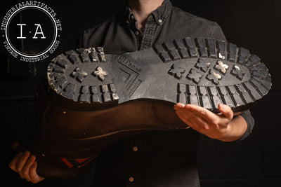 Oversized Chalkware Boot Trade Display for Red Wings "Hi-Peaks"