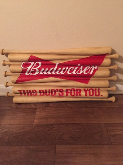 One of a Kind Budweiser "This Buds For You" Beer Sign Master Mold