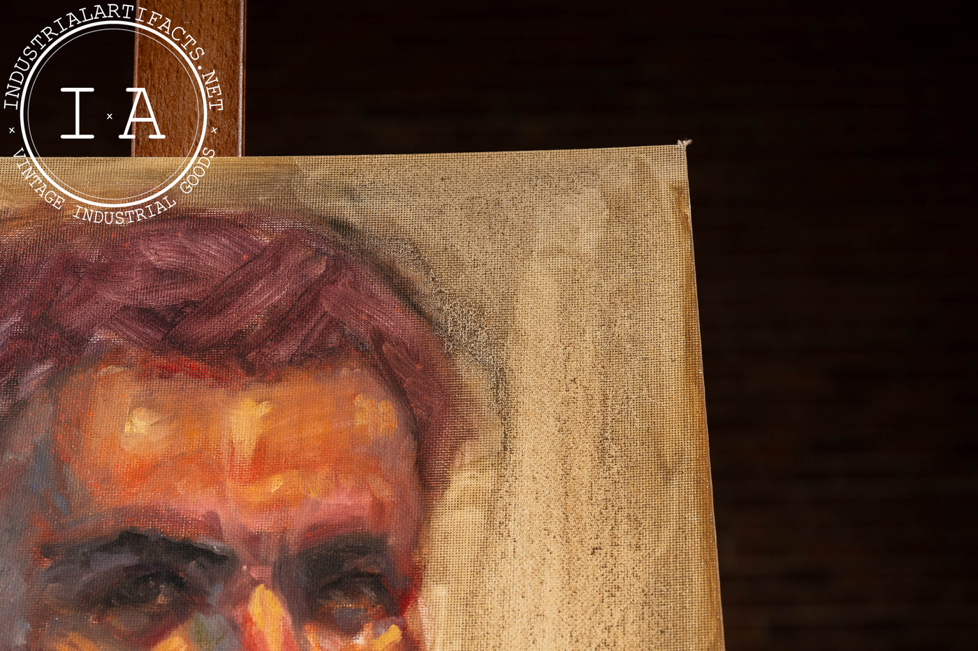 Male Heady Study | Contemporary Mog Young Park Oil Painting