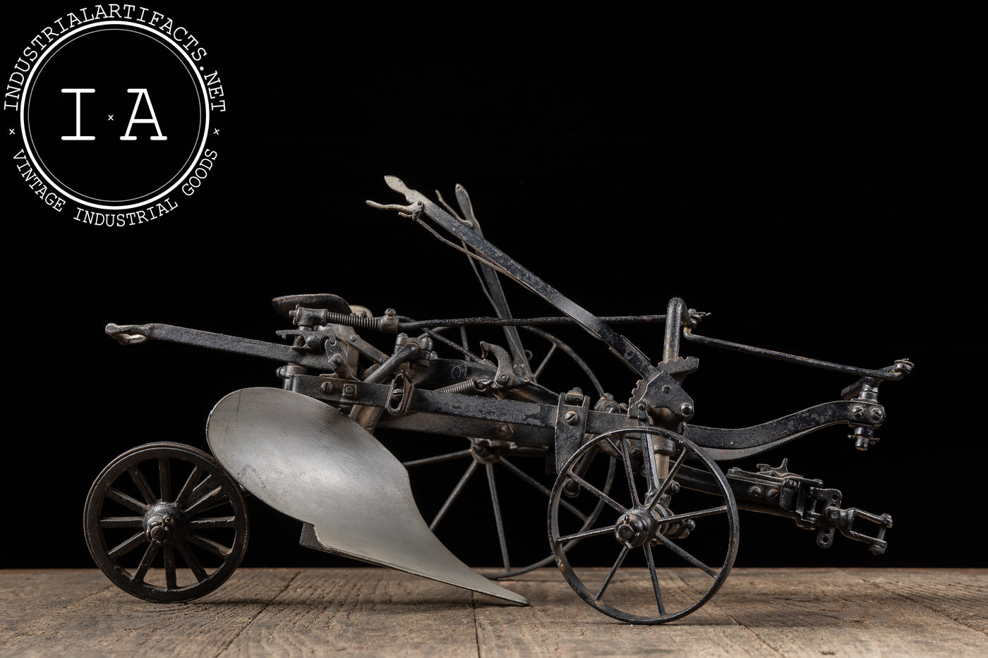 Early 20th Century Seated Plow Salesman Sample