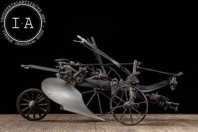 Early 20th Century Seated Plow Salesman Sample