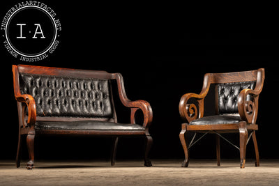 Late 19th Century Billiards Room Clawfoot Chair