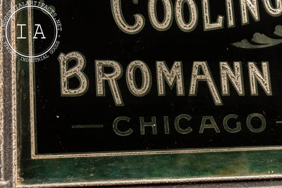 Early 20th Century Bromann Bros. ROG Foil Sign