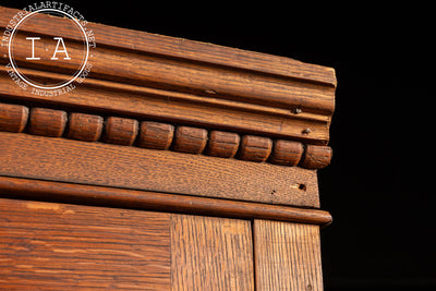 Early 20th Century Oak Laboratory Display Cabinet