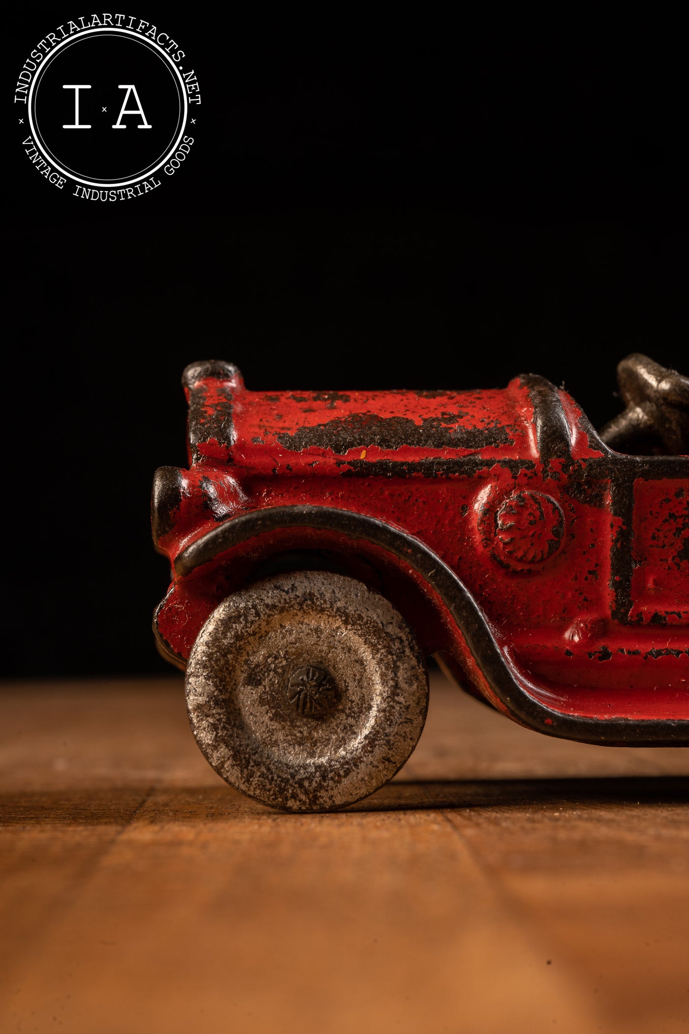 1920s Kilgore Cast Iron Toy Sports Roadster with Original Driver