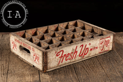 c. 1940 7 Up Wooden Crate