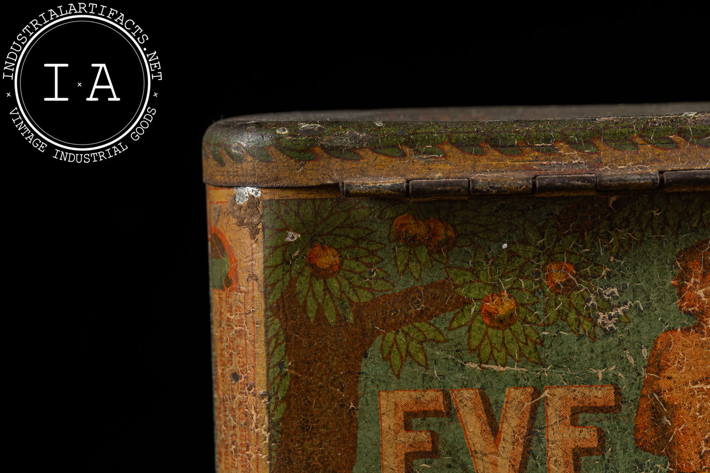 Eve Cube Cut Tin by Globe Tobacco Co.