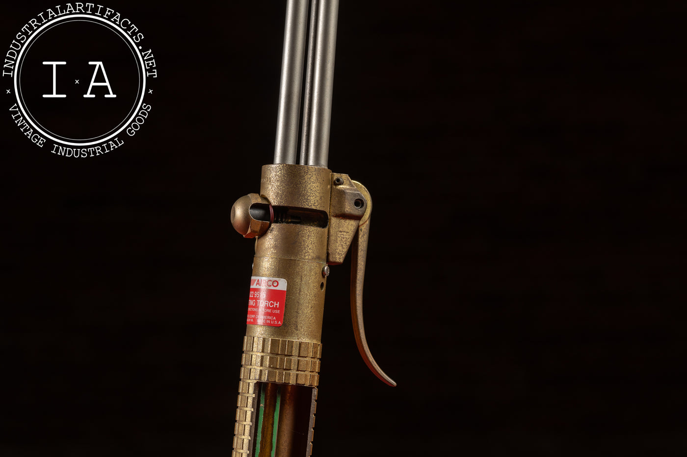 Vintage Oxy-Fuel Cutting Torch Demonstrator by Harris Calorific
