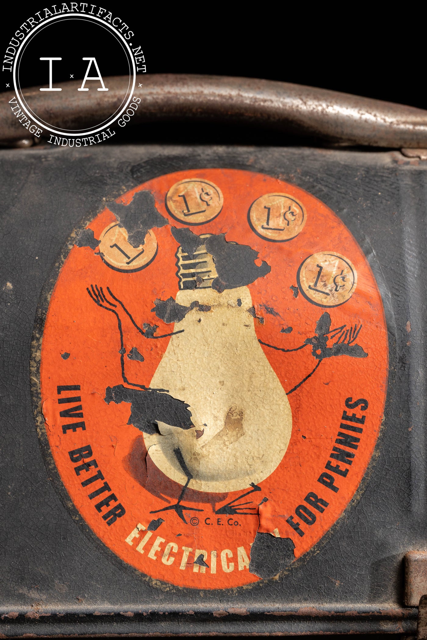 Antique Original Thermos "Hotakold" Lunch Box