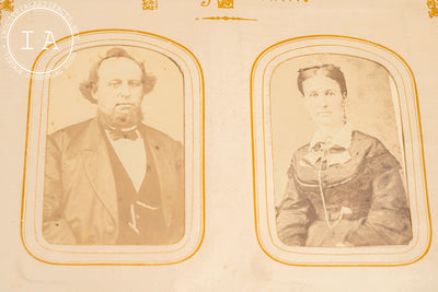 Late 19th Century Ellwood Family Bible - DeKalb, IL