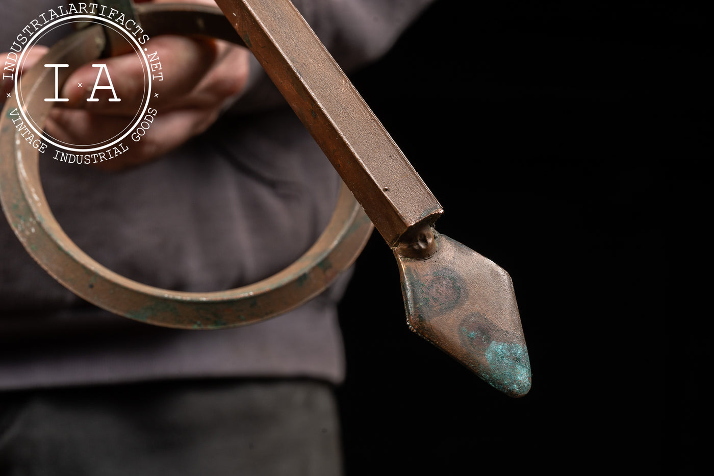 Copper Cross Candle Sconce