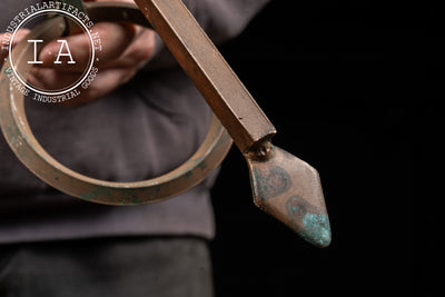 Copper Cross Candle Sconce