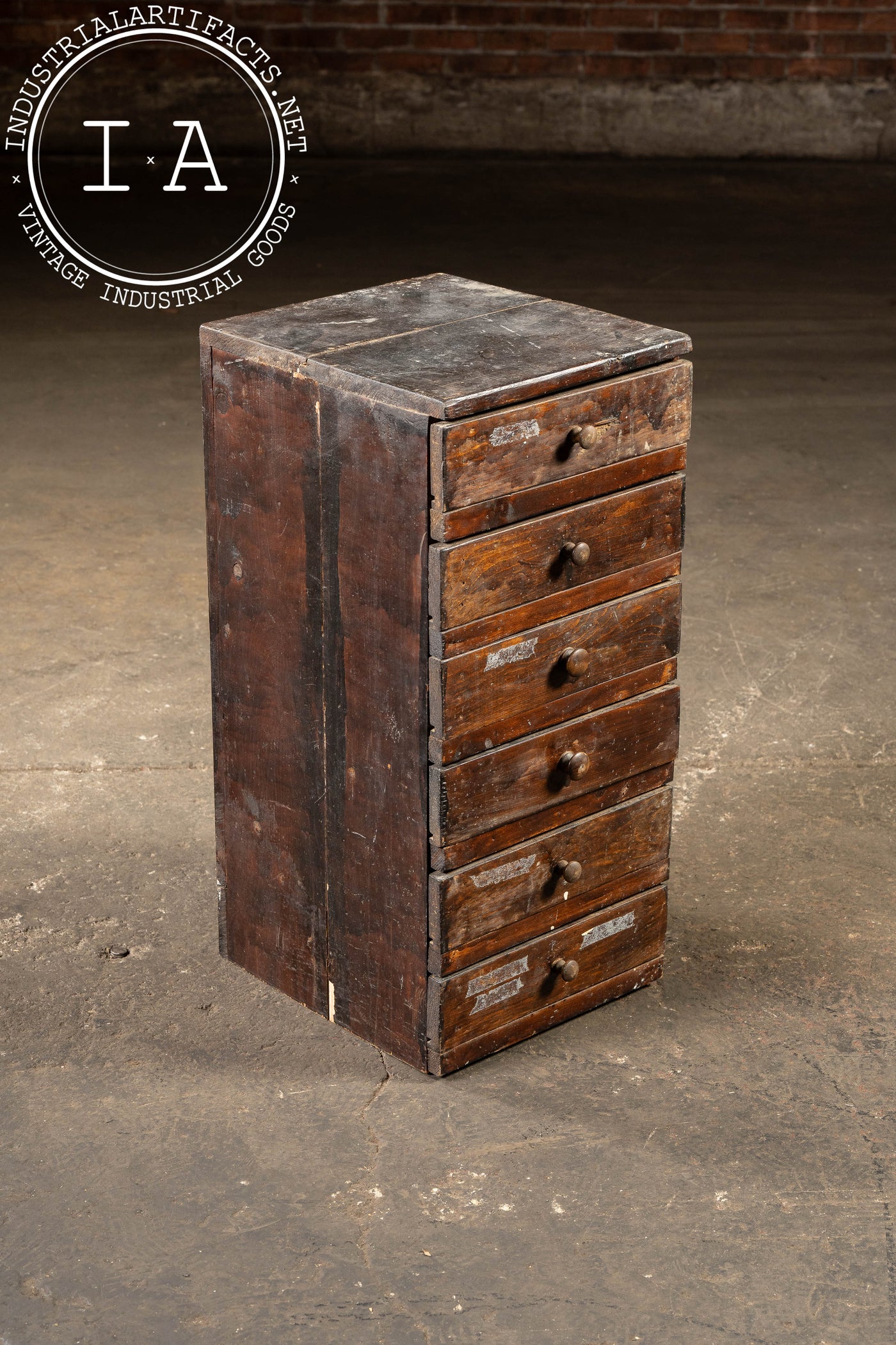 Antique Pine Shop-Made Cabinet