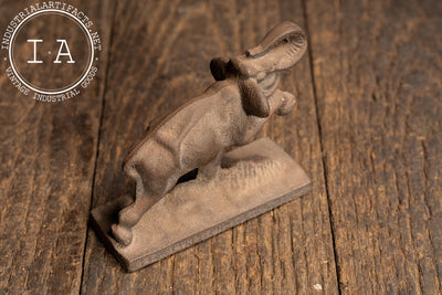 Antique Cast Iron Elephant Figurine