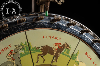 Early 20th Century Derby Gambling Wheel