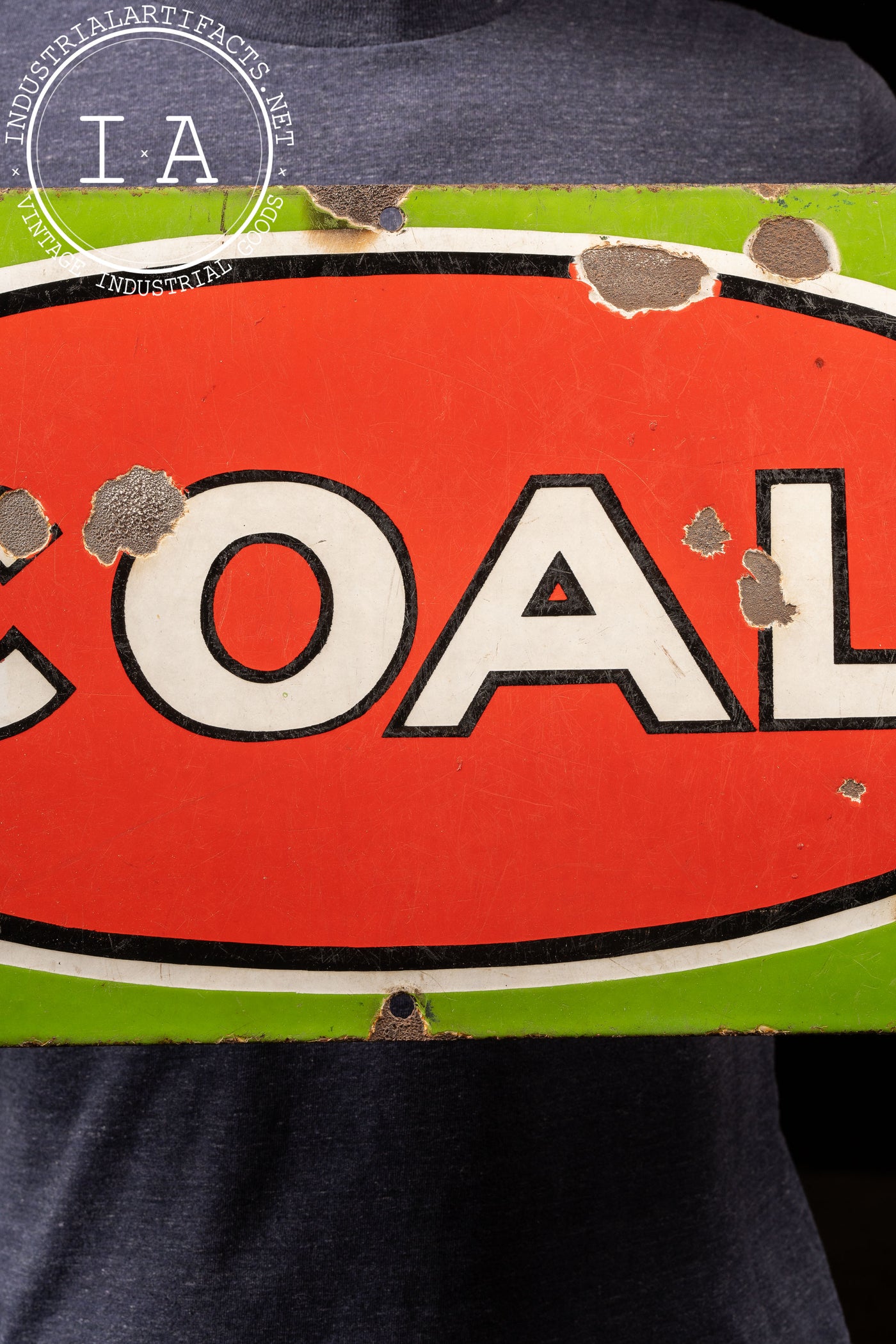 Early 20th Century Coal SSP Sign