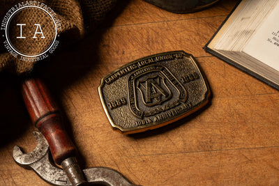 1989 Carpenters Union Commemorative Buckle