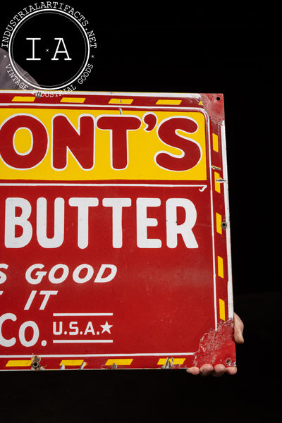 Vintage Fairmont's Better Butter SSP Sign