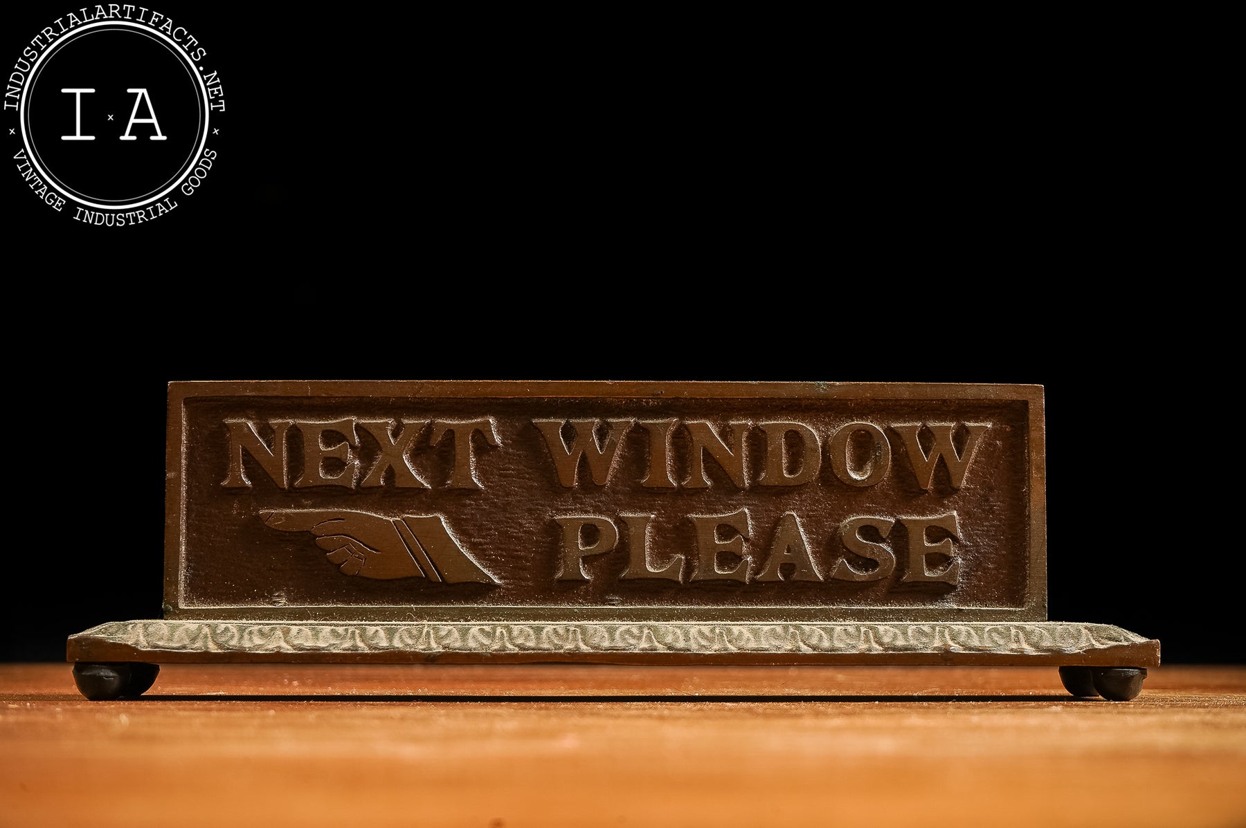 Antique Window Lettering Sign Antique Teller Window Sign – Industrial Artifacts